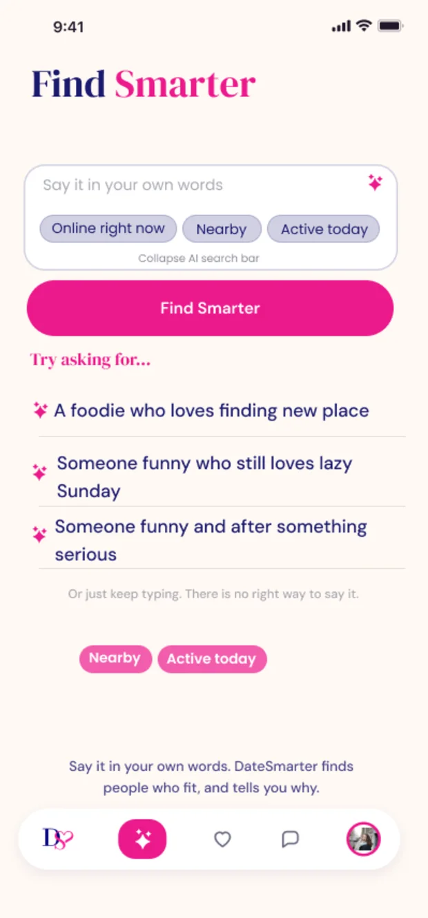 Describing the kind of person you are looking for